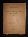 I. E. Toroutiu - Studii si documente literare. Junimea (1938) volumul 6