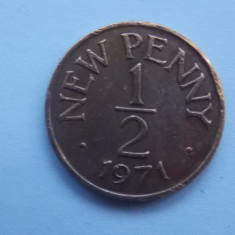 1/2 NEW PENNY 1971 GUERNSEY