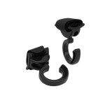 Set 2 Carlige pentru Carucior Copii, pentru Agatat Sacosa sau Geanta, Negru Premium, Original Deals&reg;