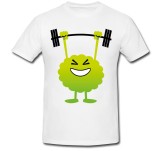 Cumpara ieftin Tricou &quot; Brain green GYM &quot;