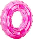 Jucarie cerc TPR dental pink 12 cm
