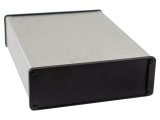 Carcasă aluminiu IP65 cu panou 165x220x55mm