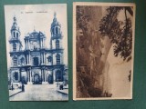 grup doua carti postale circulate , anii 1930 - 1940