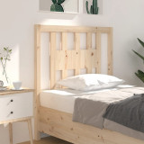 Tăblie de pat, 106x4x100 cm, lemn masiv de pin, vidaXL