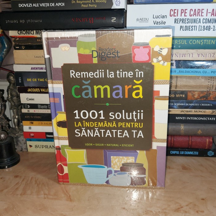 REMEDII LA TINE IN CAMARA : 1001 SOLUTII LA INDEMANA PENTRU SANATATEA TA ( IN TIPLA ) #