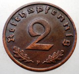 2.594 GERMANIA 2 REICHSPFENNIG 1936 F RARA