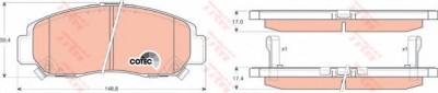 Set placute frana,frana disc HONDA CIVIC VII Hatchback (EU, EP, EV) (1999 - 2006) TRW GDB3268 foto
