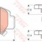 Set placute frana,frana disc HONDA CIVIC VII Hatchback (EU, EP, EV) (1999 - 2006) TRW GDB3268