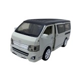 Macheta replica Toyota Proace alba cu sunete si lumini scara 1:32