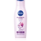 NIVEA Hairmilk Shine șampon &icirc;ngrijire 400 ml