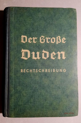Der Grosse Duden - Rechtschreibung 1941 foto