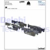 Placute Frana Delphi LP2479 Frana Disc Dacia Renault Smart Clio IV Forfour Fortwo Logan Sandero Thalia Twingo III