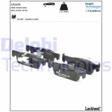 DELPHI LP2479 set placute frana,frana disc