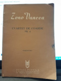 Cvartet cu coarde nr.4 - Zeno Vancea partitura