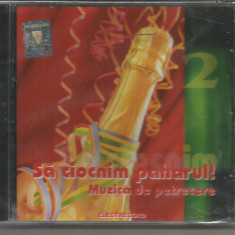 (B) CD sigilat -Sa ciocnin paharul ! Muzica de petrecere,