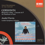 Gershwin: Rhapsody in Blue; Concerto in F; An American in Paris | Andre Previn, London Symphony Orchestra, Warner Classics