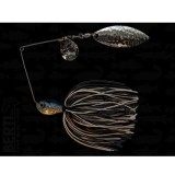 Spinnerbait Bertilure Cu Doua Palete SPINNERBAIT CU SKIRT COLORADO Model SALCIE Culoare ALB - NEGRU 14 gr.