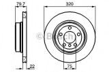 Disc frana BMW X3 (E83) (2004 - 2011) BOSCH 0 986 479 166