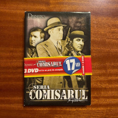 Seria COMISARUL - Sergiu Nicolaescu (3 DVD-uri originale, nr. 4-5-6) - In tipla!