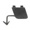 Capac bara carlig remorcare Citroen C4 (La/Lc) 10.2004-09.2008 Fata