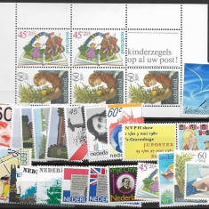 C5355 - Olanda 1980 - anul complet cu colite,timbre nestampilate MNH