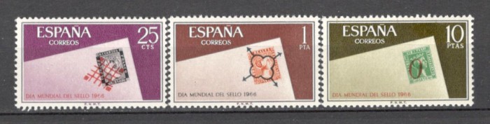 Spania.1966 Ziua mondiala a marcii postale SS.177