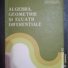 Algebra,geometrie si ecuatii diferentiale-C.Udriste,C.Radu,C.Dicu,O.Malancioiu