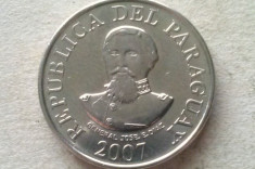 MONEDA 100 GUARANIES 2007-PARAGUAY foto