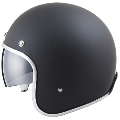 Casca open face pentru scuter - motocicleta MT Le Mans SV negru mat (ochelari soare integrati) XS (53/54cm) foto