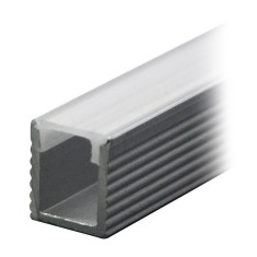 PROFIL ALUMINIU PENTRU BANDA LED 2M 7.8MM X 9MM foto
