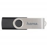 Memorie USB Hama Rotate 94175, 16GB, USB 2.0, Negru
