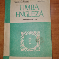 manual limba engleza pentru clasa a 10-a - din anul 1995