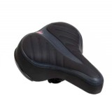 Sa confortabila Pufo pentru bicicleta cu arcuri, negru, universala