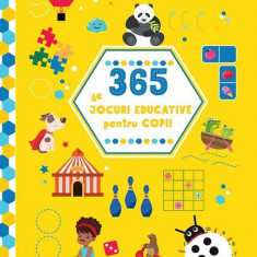 365 de jocuri educative pentru copii (6 ani +) - Paperback brosat - Ballon Media - Paralela 45 educațional