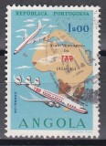 Angola 1963 - A 10-a aniversare a companiei aeriene T.A.P. Ștampilat