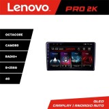 Navigatie Android Fiat Tipo 2020+ Lenovo 2K QLED, 8GB RAM, 256GB, 360
