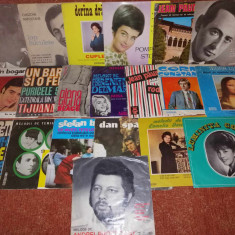 Lot 20 discuri mici single vinil vinyl de 7” Electrecord cu muzica usoara