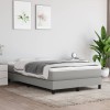 VidaXL Cadru de pat fără saltea, gri deschis, 120x200 cm, textil 3120500