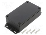Carcasă universală HAMMOND 66mm x 115mm x 30mm cu lame de fixare