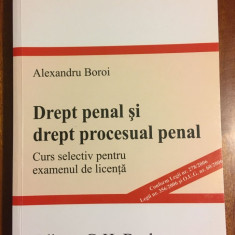 Alexandru Boroi - Drept penal si drept procesual penal (2006 - Ca noua!0