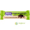 Baton Proteic Vegan cu Cafea fara Zahar Adaugat Fizico the Right 40g