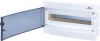 Tablou Electric ETI ECM18PT, 18 Module, Montaj Incastrat, IP40, Usa Transparenta, Cutie Distributie, 63A, 400V