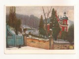 FA91 -Carte Postala- GERMANIA - Wilhelm, Winterlandschaft mit rotem Haus - Stadtmuseum Bautzen, necirculata