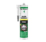 Silicon universal Den Braven 1001 U, gri, interior / exterior, 280 ml