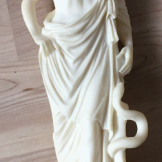 Statue / Sculptură alabastru - Grecia - Esculap - Medicină