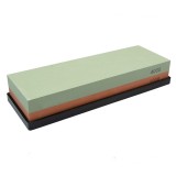 Cumpara ieftin Piatra Ascutit Cutite IdeallStore, 180x62x30mm, Corindon, #1000/#4000, Ascutire Fina, Baza Aderenta