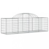 Cumpara ieftin Cos gabion arcuit 200x50x60/80 cm fier galvanizat