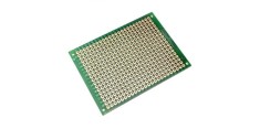 Placa de Test Gaurita, Verde, 70x50mm 432 puncte de lipire, placa universala circuite