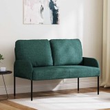 vidaXL Canapele cu pernă 110cm Verde &icirc;nchis placaj 42023450