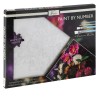 Set Pictura pe Numere Nassau, Buchet Flori, 40x50 cm, 24 Culori, 4 Pensule
